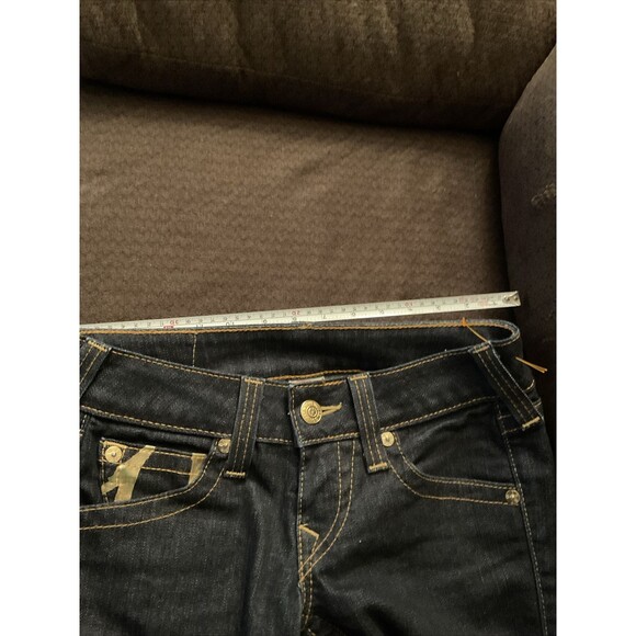 True Religion Brand Dark Denim Jeans Size 26, Made In USA - Picture 8 of 14